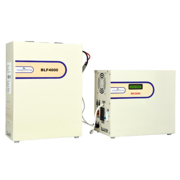 (LAUNCHING SOON)NalkaRenergy Lithium UPS BK3000 & BLF4000 Combo 3kva